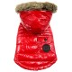 FouFou Dog Winter Coat Red